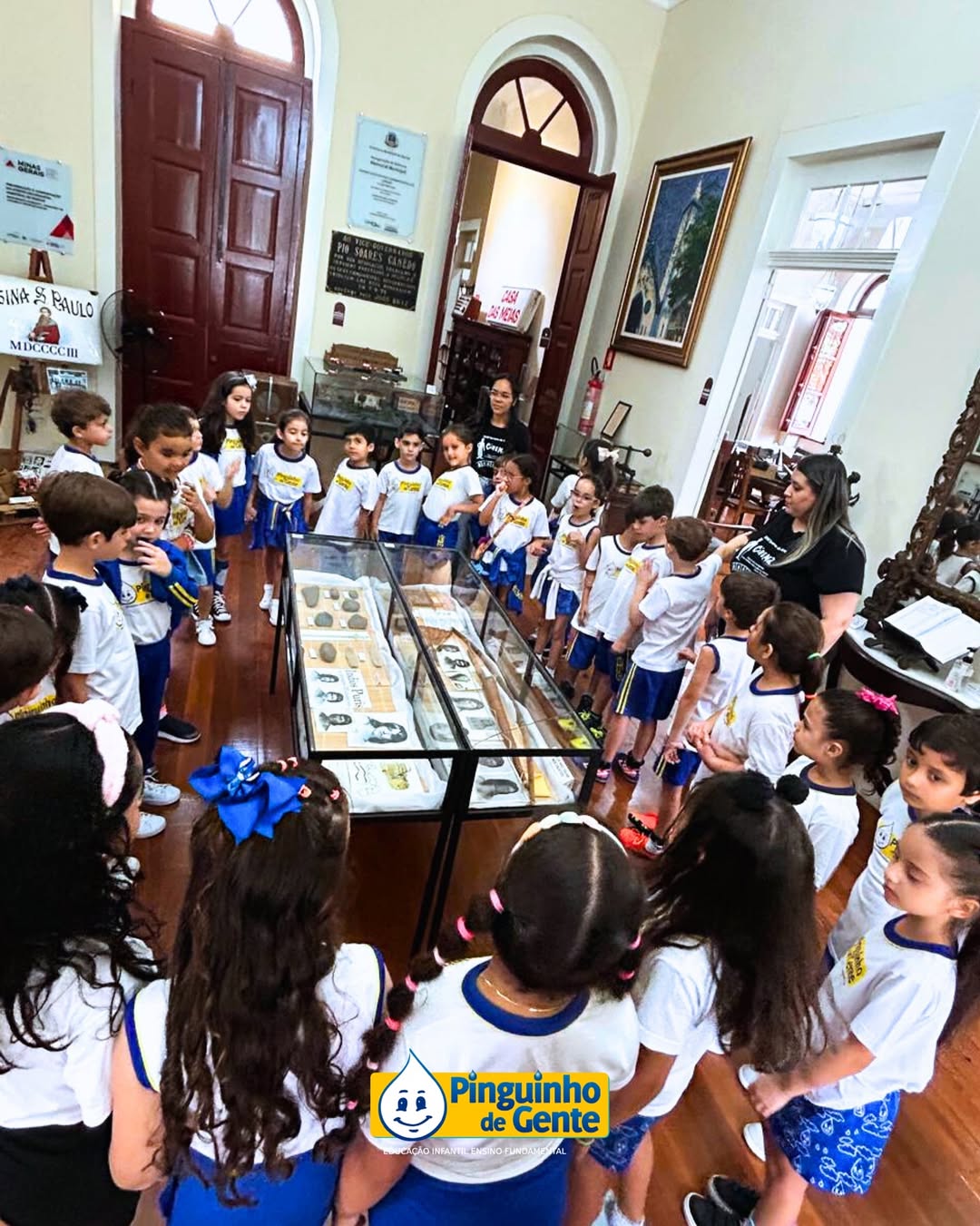 Atividades na Escola Pinguinho de Gente